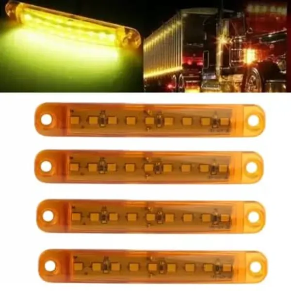 Amber_Abs_Plastic_Led_Clearance_Light_For_Universal_Fit_Pack_Of_4