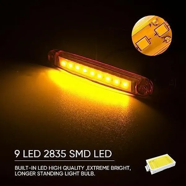 Amber_Abs_Plastic_Led_Clearance_Light_For_Universal_Fit_Pack_Of_4