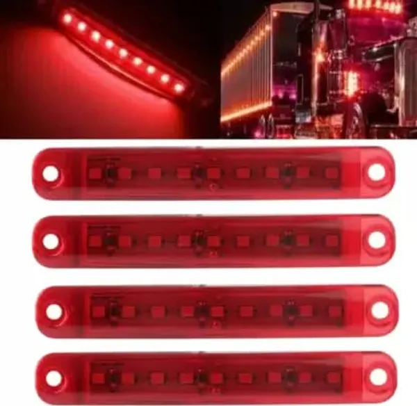 Red_Abs_Plastic_Led_Clearance_Light_For_Universal_Fit_Pack_Of_4