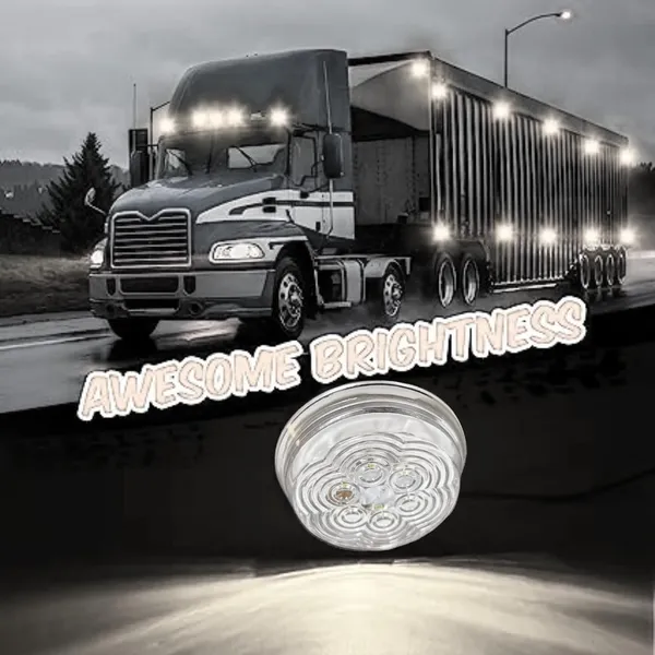 White_Abs_Plastic_Led_Side_Marker_Light_For_Universal_Fit_Pack_Of_2