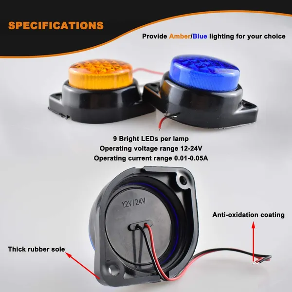 Amber_Abs_Plastic_Led_Side_Marker_Light_For_Universal_Fit_Pack_Of_10