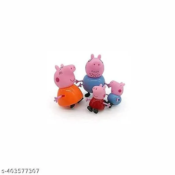 Multicolour_Peppa_Pig_Family_Character_Toy_Set_Of_4_For_Kids