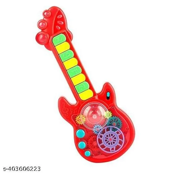 Red_Plastic_Musical_Guitar_Toy_With_Flash_Lights_For_Kids