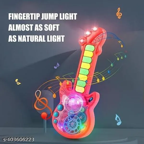 Red_Plastic_Musical_Guitar_Toy_With_Flash_Lights_For_Kids