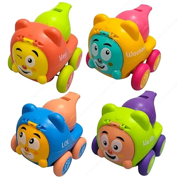 Red_Green_Cartoon_Animal_Four_Wheel_Toy_Car_For_Kids