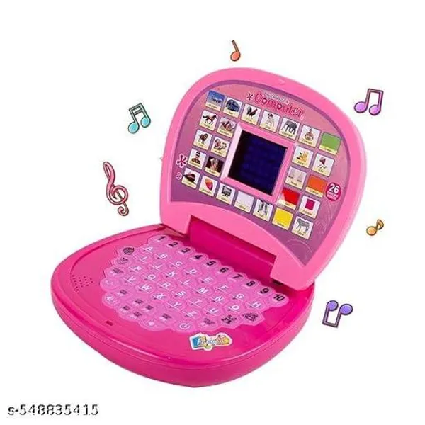Pink_Educational_Learning_Laptop_Toy_With_Led_Display_For_Kids