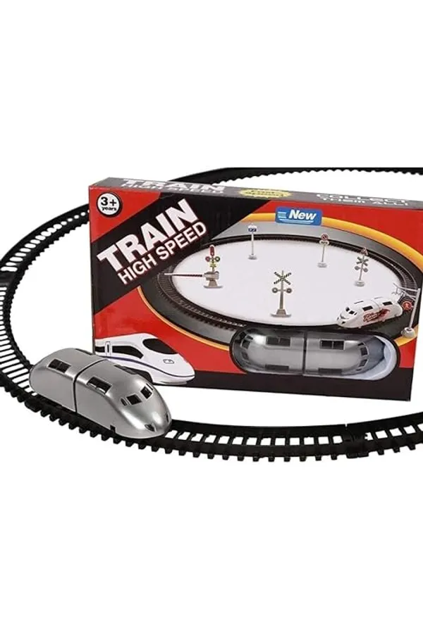 Black_White_Plastic_Toy_Train_Track_Set_For_Kids