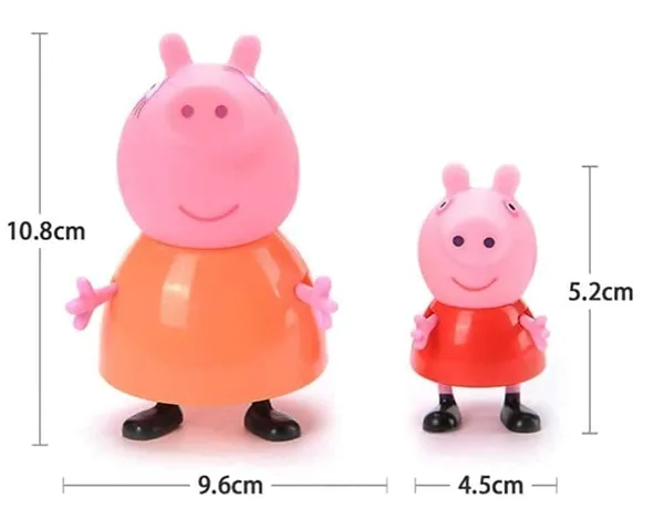 Multicolour_Peppa_Pig_Family_Character_Toy_Set_Of_4_For_Kids