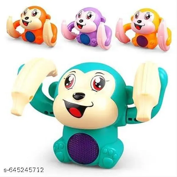 Green_Plastic_Dancing_Monkey_Toy_With_Flashing_Lights_For_Kids
