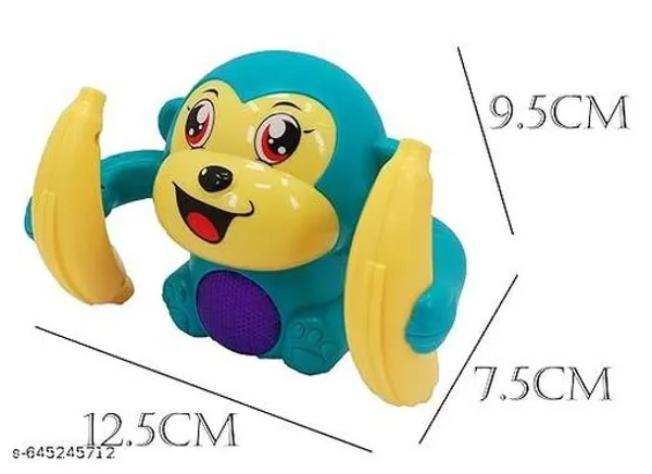 Green_Plastic_Dancing_Monkey_Toy_With_Flashing_Lights_For_Kids