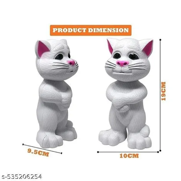 White_Talking_Plush_Cat_Repeating_Musical_Toy_For_Kids