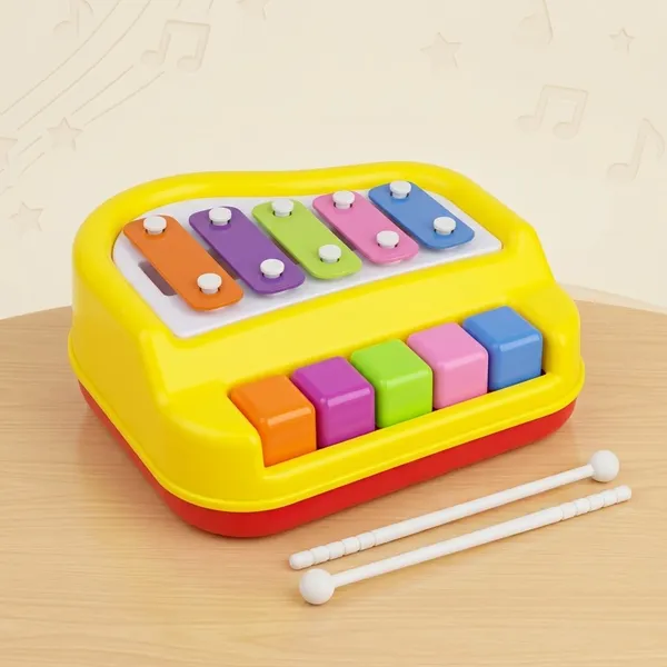 Gigloo_Yellow_Xylophone_Toy_With_Mallets