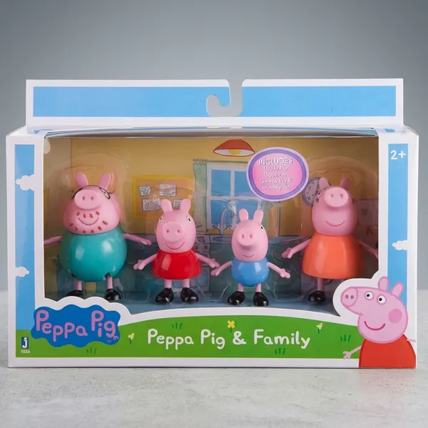 Multicolour_Peppa_Pig_Family_Character_Toy_Set_Of_4_For_Kids