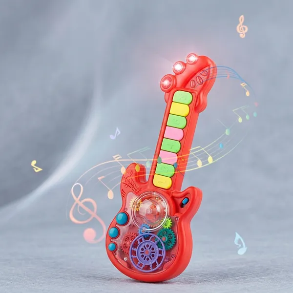 Red_Plastic_Musical_Guitar_Toy_With_Flash_Lights_For_Kids