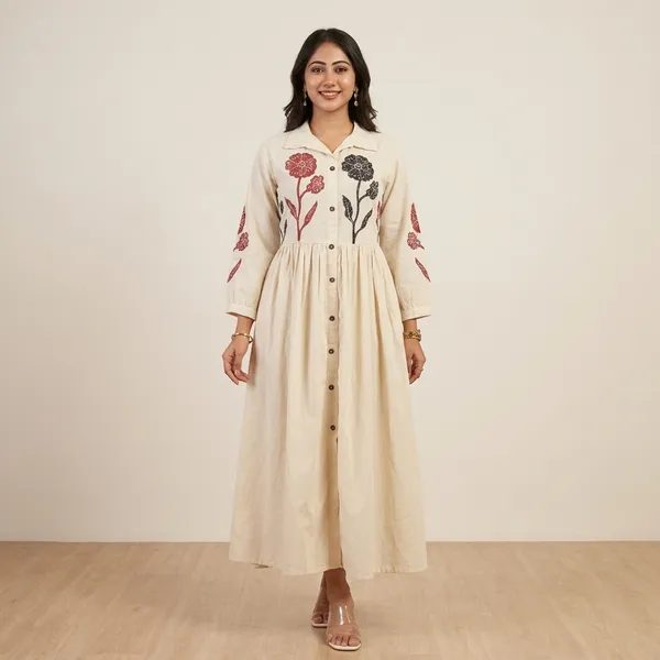 Off_White_Embroidered_Cotton_Gown