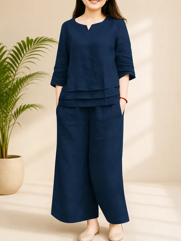 Blue_Cotton_Casual_Loose_Solid_Tracksuit_Outfits