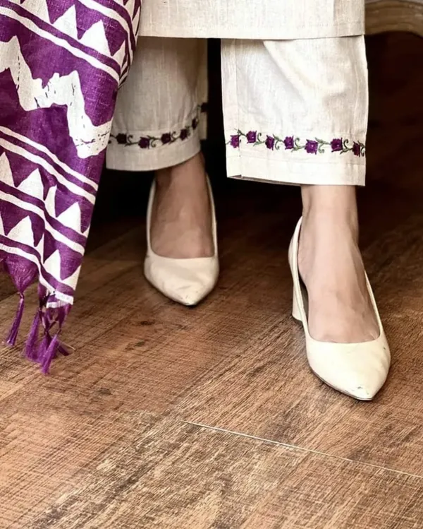 Beige_South_Cotton_Embroidered_Kurta_Pant_Set_With_Dupatta_For_Women
