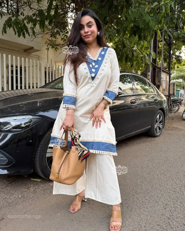 Off_White_Cotton_Yoke_Embroidered_Kurta_With_Palazzo_For_Women