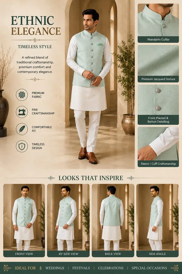 Sea_Green_Fancy_Bundi_Jacket_for_Men