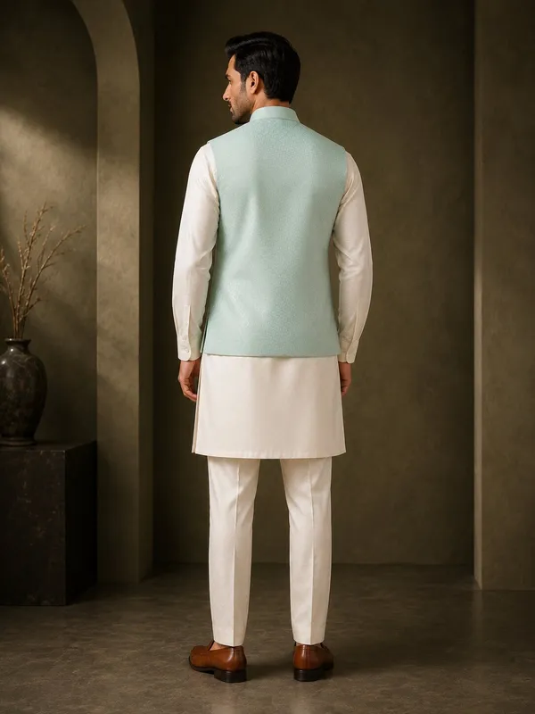 Sea_Green_Fancy_Bundi_Jacket_for_Men