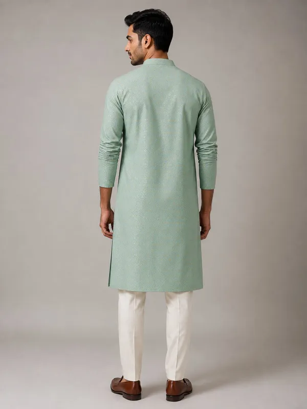 Men_Pista_Printed_Kurta_Pajama_Set