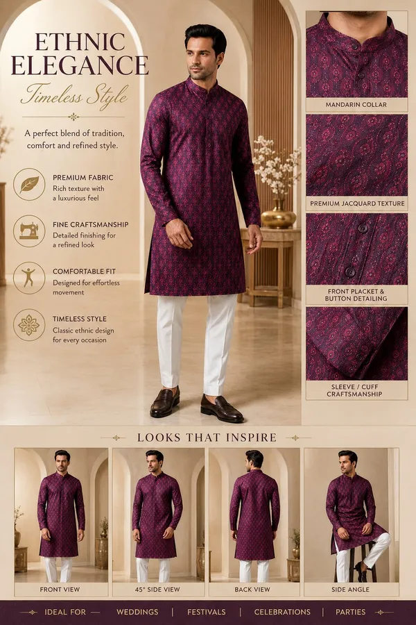 Men_Purple_Printed_Kurta_Pajama_Set