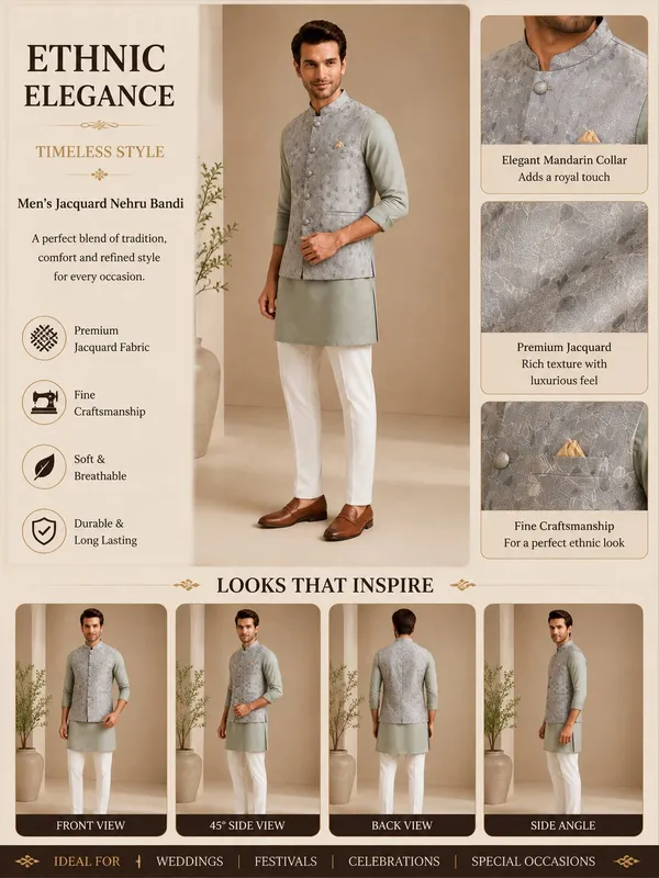 Light_Grey_Jacquard_Nehru_Bandi_for_Men