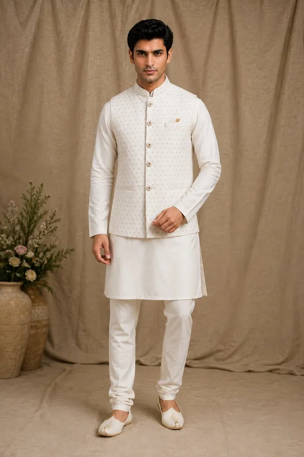 Off_White_Jacquard_Nehru_Bandi_for_Men