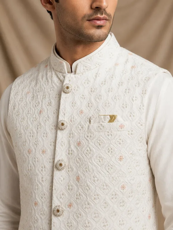 Off_White_Embroidered_Nehru_Bandi_for_Men