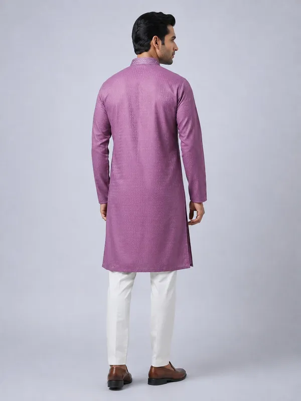 Men_Light_Purple_Printed_Kurta_Pajama_Set