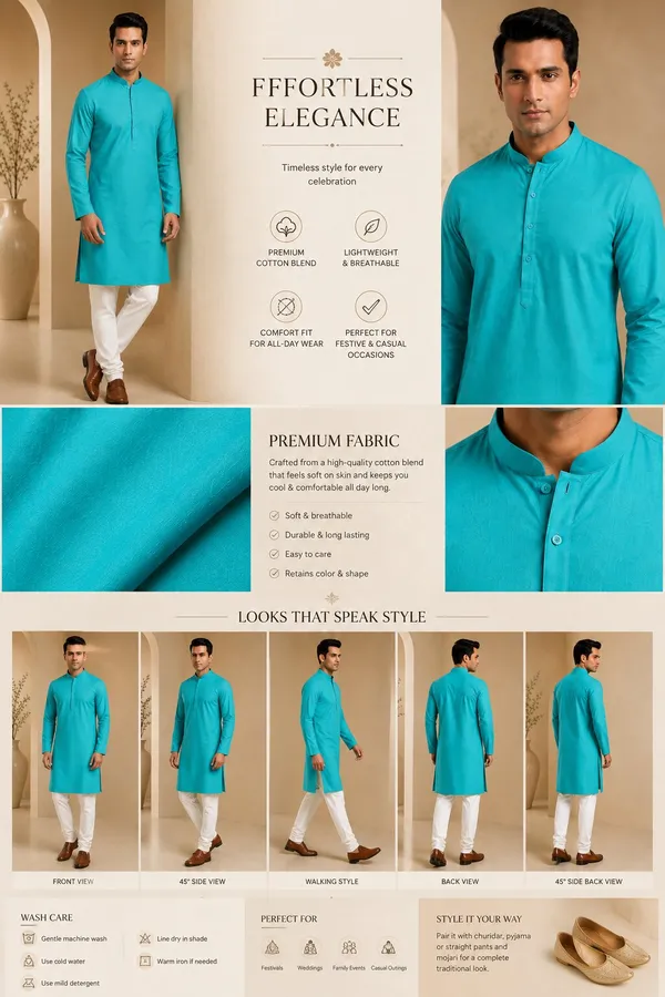 Men_Green_Kurta_Pajama