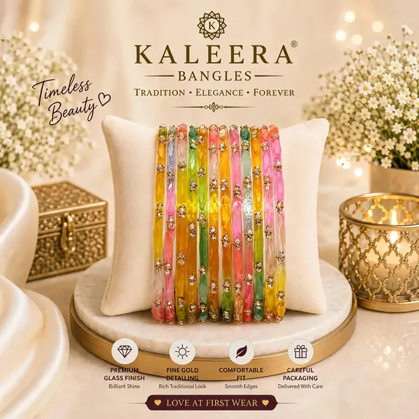Multicolour_Glass_Embellished_Traditional_Bangle_Set_For_Women