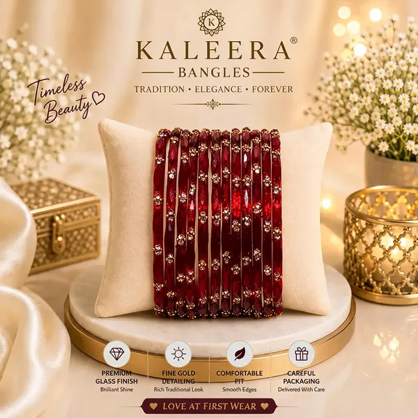 Red_Glass_Floral_Embellished_Bangles_For_Women