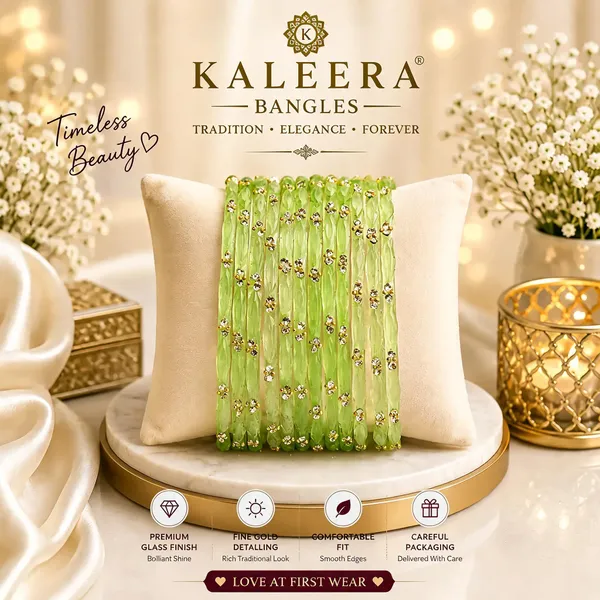 Green_Glass_Floral_Detail_Traditional_Bangles_For_Women