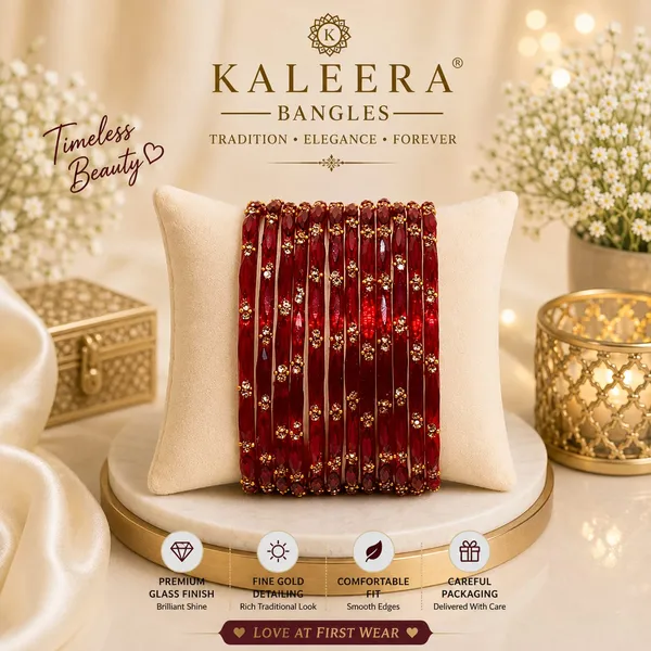 Red_Glass_Floral_Embellished_Bangles_For_Women