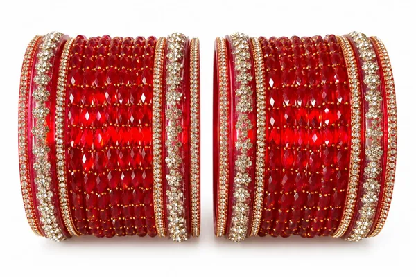 Red_Glass_Stone_Studded_Traditional_Bangle_Set_For_Women