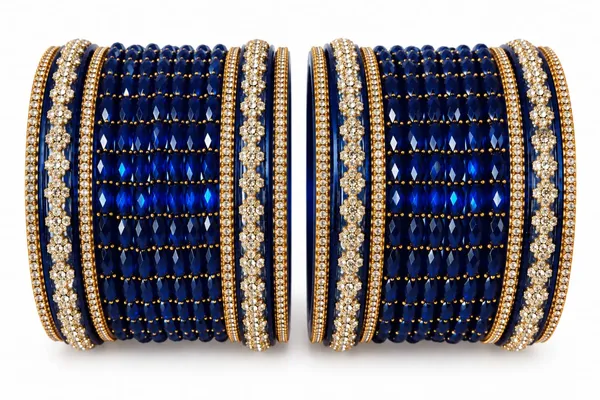 Blue_Gold_Glass_Embellished_Bangle_Set_For_Women