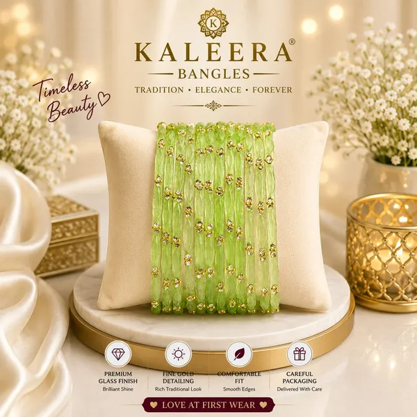 Green_Glass_Floral_Detail_Traditional_Bangles_For_Women