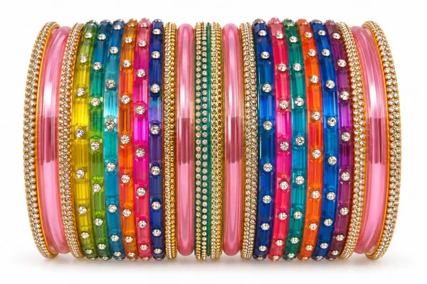 Multicolor_Glass_Stone_Studded_Bangle_Set_For_Women