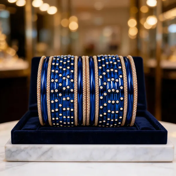 Blue_Gold-Tone_Glass_Stone_Studded_Bangle_Set_For_Women