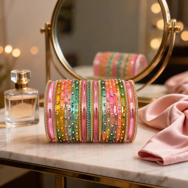 Multicolor_Glass_Stone_Embellished_Bangle_Set_For_Women