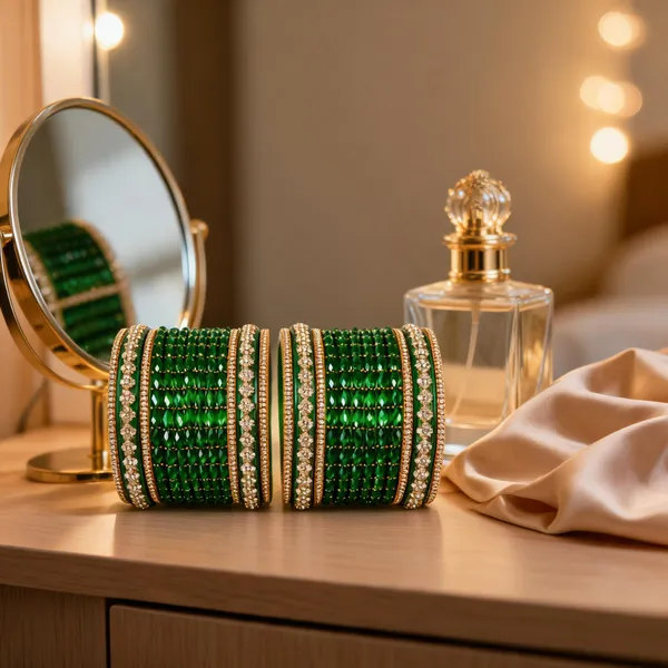 Green_Glass_Stone_Studded_Bangle_Set_For_Women