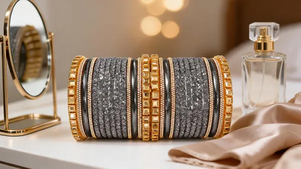 Grey_Gold-Tone_Glass_Geometric_Bangle_Set_For_Women