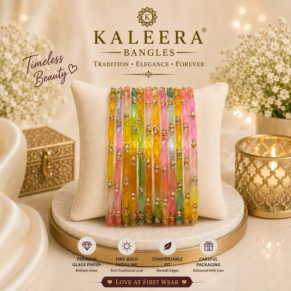 Multicolour_Glass_Embellished_Traditional_Bangle_Set_For_Women