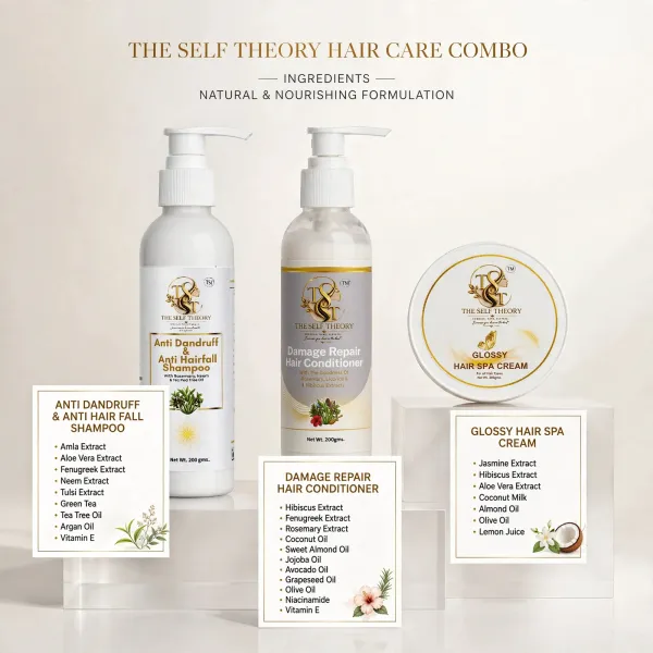 Complete_Hair_Care_Combo_Pack_:(Anti_Dandruff_&_Anti_Hairfall_Shampoo,_Damage_Repair_Conditioner,_Glossy_Hair_Spa_Cream)