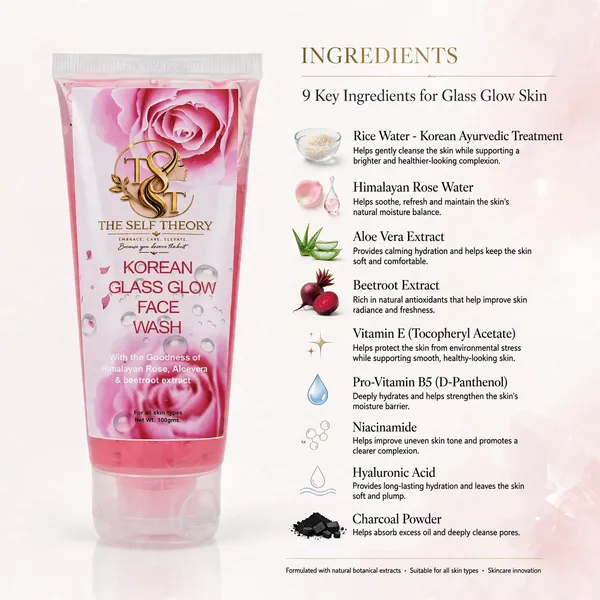 Korean_Glass_Glow_Rose_Face_Wash