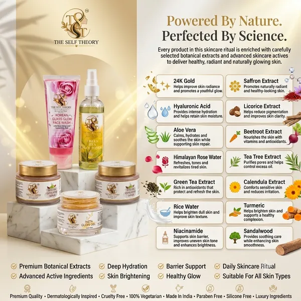 Insta_Glow_Complete_Skin_Care_Combo_:(Korean_Glass_Glow_Face_Wash,_Spice_Gel_Exfoliating_Scrub,_Insta_Glow_Face_Pack,_Insta_Glow_Gel,_*Green_Tea_Face_Toner_OR_Rose_Petal_Skin_Toner*)