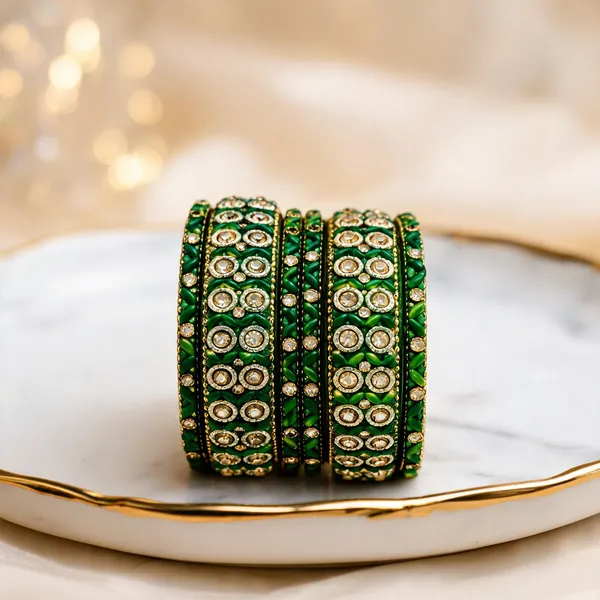 Green_Gold_Glass_Stone_Studded_Ethnic_Bangle_Set_For_Women