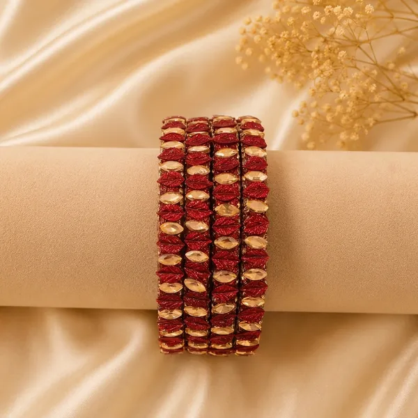 Red_Gold_Glass_Kundan_Stone_Studded_Bangle_Set_For_Women