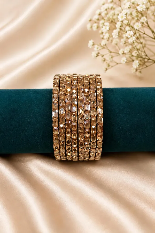 Gold_Brass_Crystal_Stone_Studded_Bangle_Set_For_Women